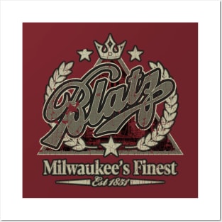 VINTAGE - BLATZ MILWAUKEES FINES PREMIUM BEER Posters and Art